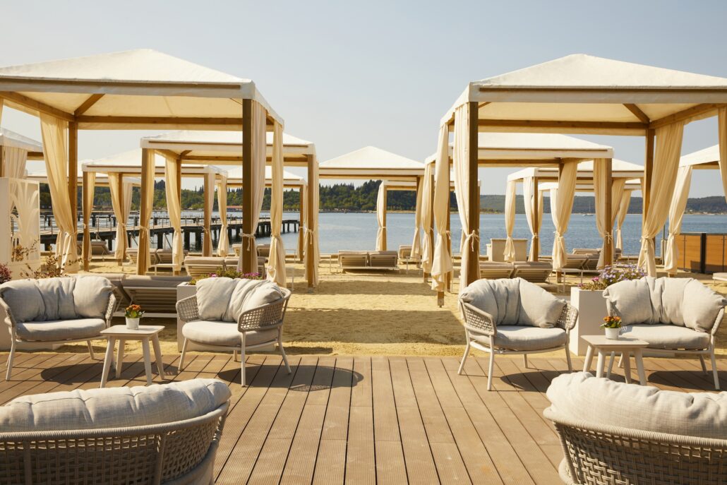 Hotel Palace Portoroz Beach Cabana 2