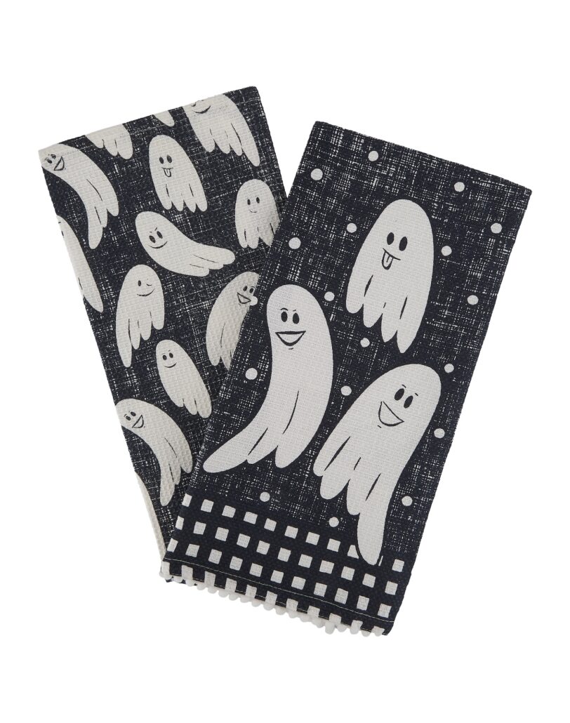 TK Maxx Halloween Geschirrt�cher mit Geistern 799