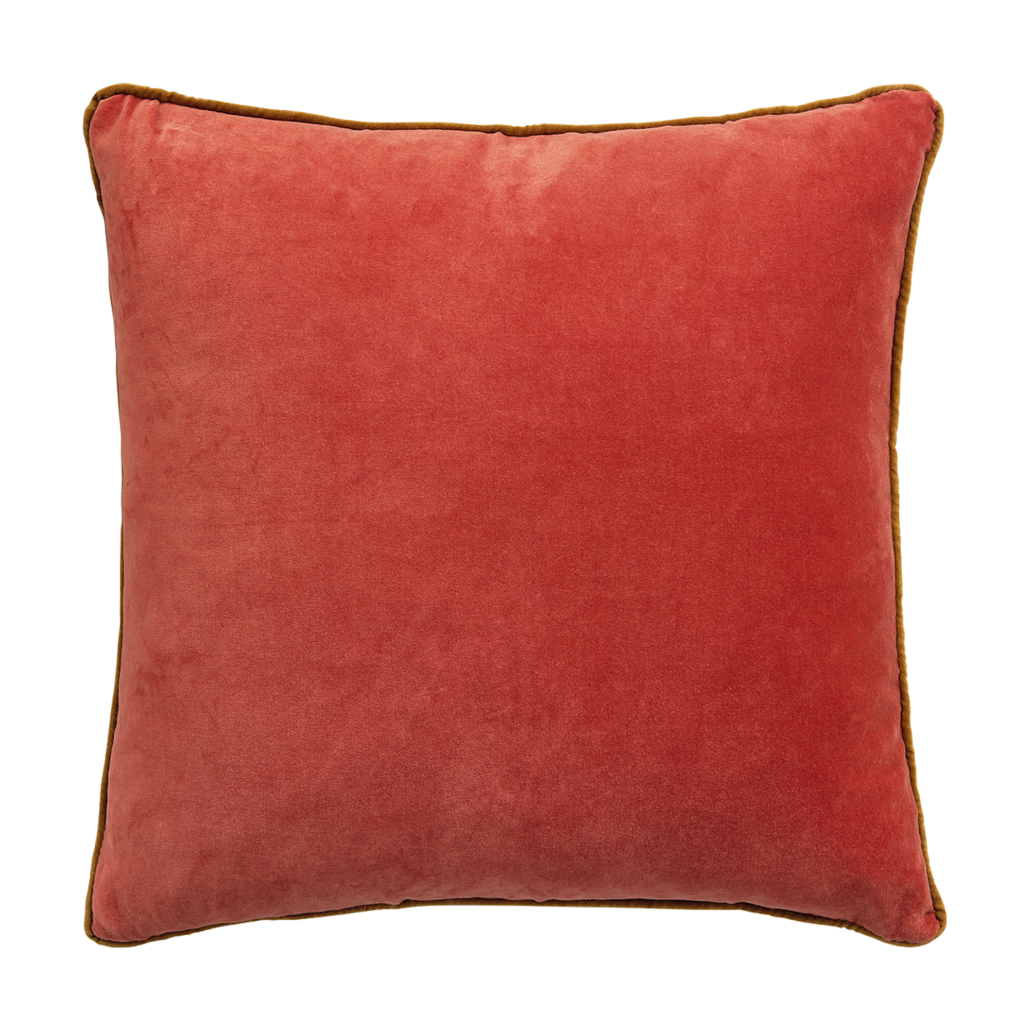 TK Maxx Orangenes Samtkissen 1699