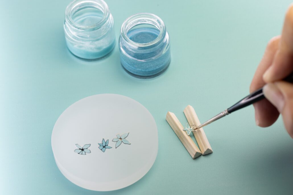 Tiffany Craft Application of the Plique a jour Enamel 3 @Tiffany Co
