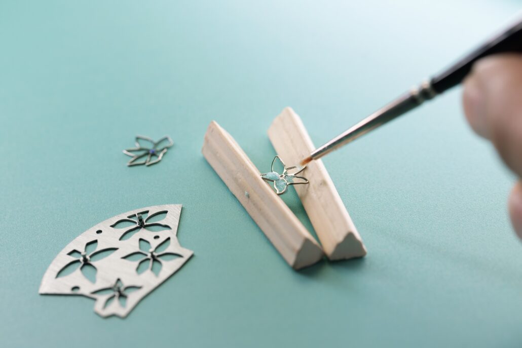 Tiffany Craft Application of the Plique a jour Enamel @Tiffany Co
