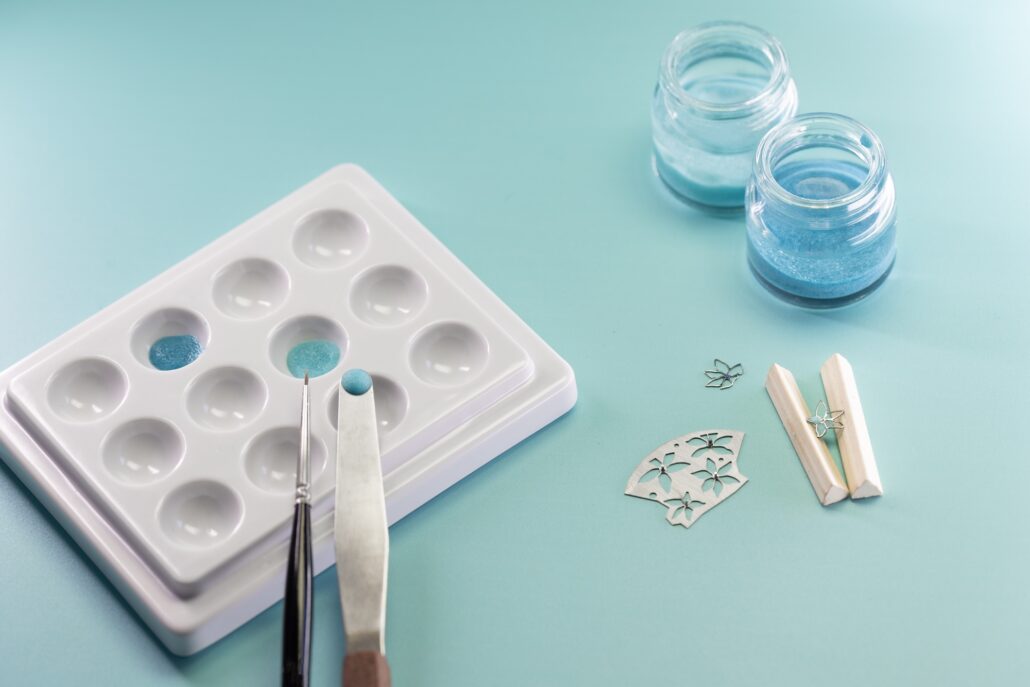 Tiffany Craft The enamel flower 3 @Tiffany Co