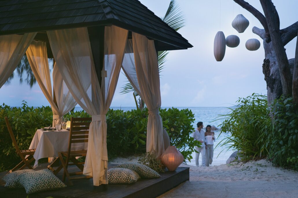 Raffles Seychelles Lifestyle Excursions Sunset Cabana 1