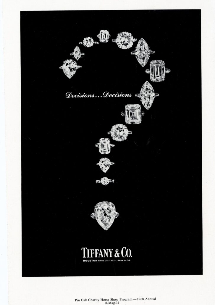Advertisement 1968. The Tiffany Archives @TiffanyCo