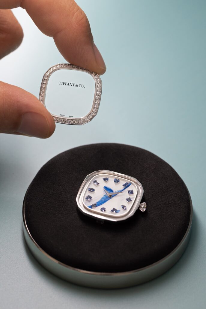 An artisan assembles the watch Craft@TiffanyCo