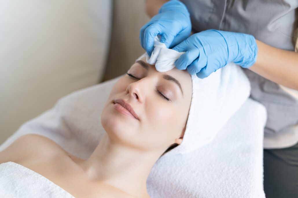 Gesichts Massage