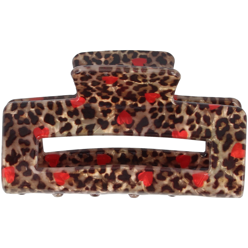 Parsa Beauty Haarklammer Acryl Leo Herzen