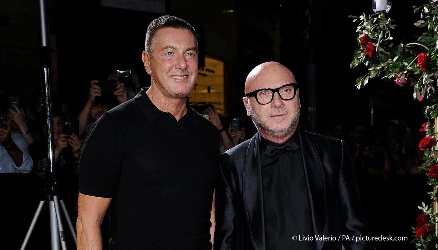 9_Domenico Dolce & Stefano Gabbana_credit = Livio Valerio _ PA _ picturedesk.com Kopie