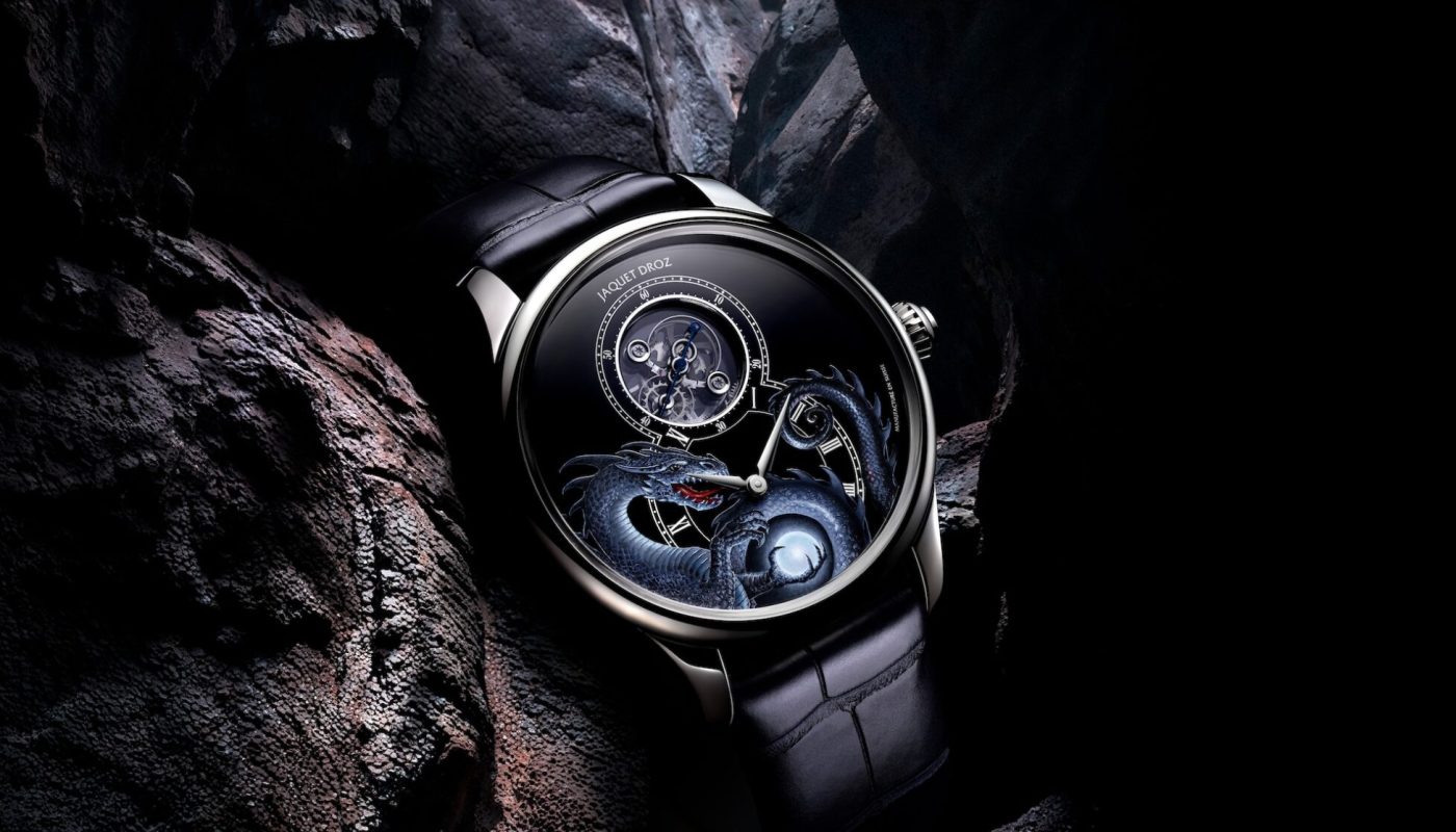 J0130340021 – TOURBILLON DRAGON WHITE GOLD – JOHN HOWE – AMBIANCE J0130340021 - TOURBILLON DRAGON WHITE GOLD - JOHN HOWE - AMBIANCE